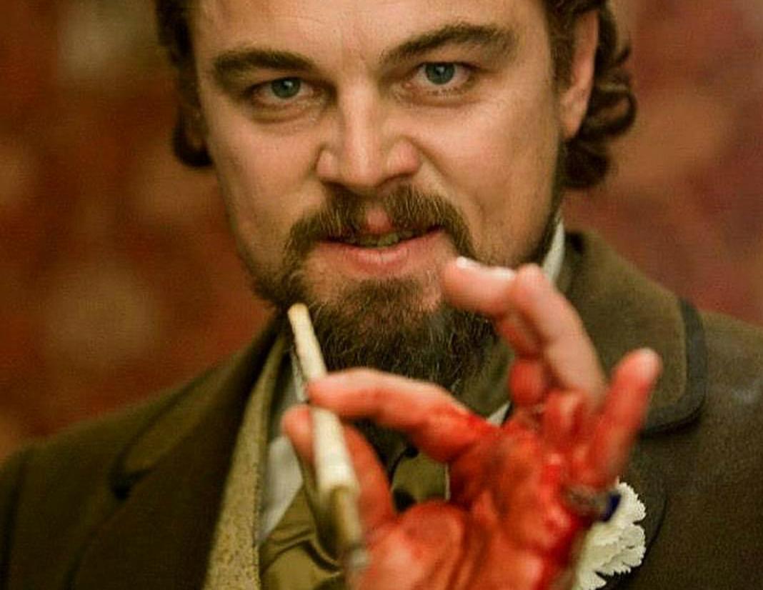Kventino Tarantino fanų teorija teigia, kad Leonardo DiCaprio vaidina Ricką Daltoną filme „Ištrūkęs Džango“